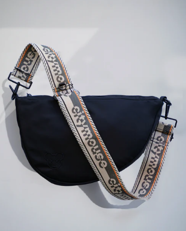 Crossbody Bag in Jet Black Color